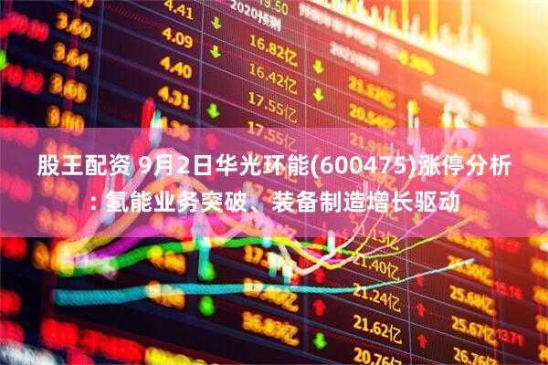 股王配资 9月2日华光环能(600475)涨停分析: 氢能业务突破、装备制造增长驱动